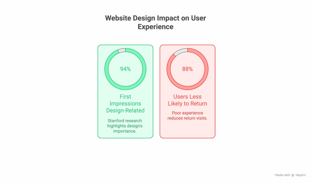 Website Design impact website design impact on user experience explained by best website designers near me
