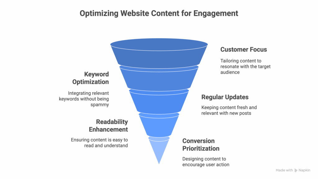 Web Content optimization Web Content optimization process