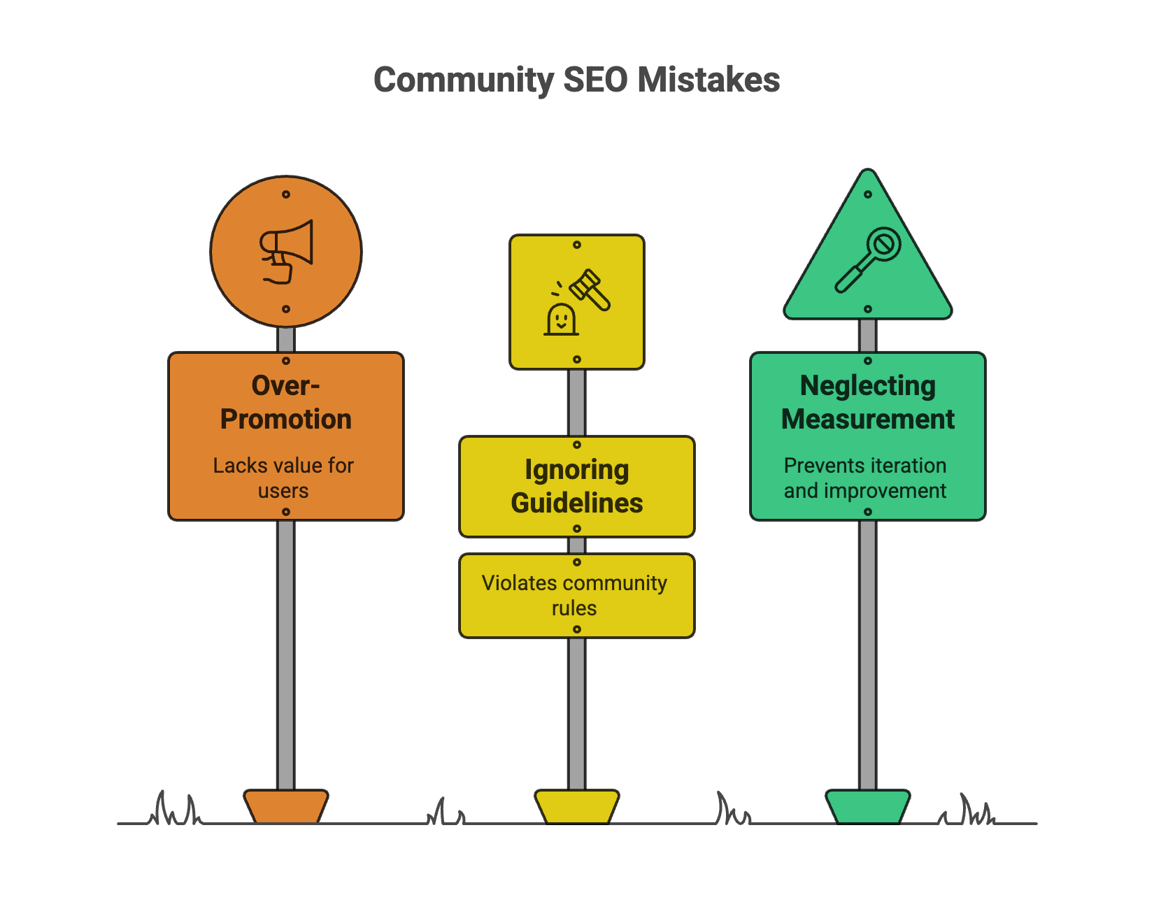 How Community SEO Is Reshaping Search in 2026 9 Common community SEO mistakes including over-promotion, ignoring community guidelines, and neglecting performance measurement.