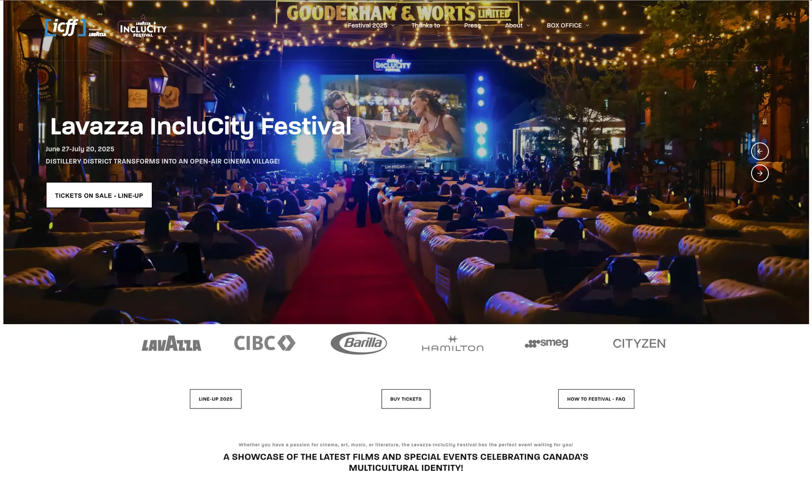 ICFF 2025 homepage